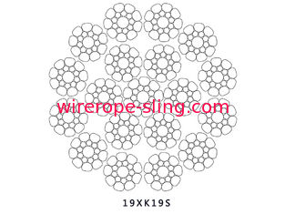 主要な補助持ち上がるロープ、多繊維ロープ19 X K19Sの耐食性