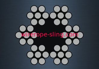 6x7 （6/1）電流を通されたワイヤー ロープの耐食性の最高破損強さ