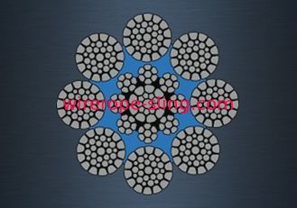 安全はワイヤー ロープの最高密集した鋼鉄ロープに曲がる疲労生命電流を通しました