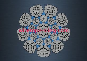 非ワイヤー ロープ、電流を通されたケーブル ワイヤーを回す鋼鉄K9 x K19Sの寸法安定性