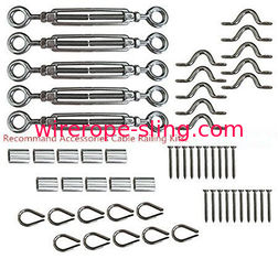 /DIYの柵で囲む/Decking手すりのための航空機のステンレス鋼ワイヤー ロープ ケーブル