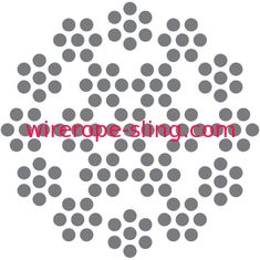 非合金によって座礁させる鋼鉄ケーブル、油を差されるステンレス鋼ロープの軍隊