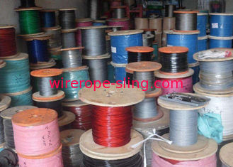 適用範囲が広い座礁させた中心ケーブル、抵抗力があるナイロン上塗を施してあるステンレス鋼ワイヤー疲労-