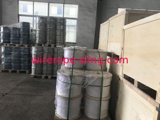 強いビニールはワイヤー ロープ、鋼鉄保証ケーブル7x19 0.9mm-50mmのワイヤ・ゲージに塗りました