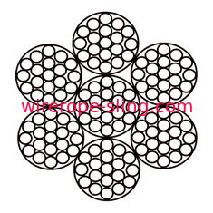 大型トラックのために置かれる7 x 19ワイヤー ロープPtoの制御ケーブルSzの右の常連