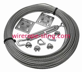 機械懸垂線状ワイヤー キットは、ステンレス製緑の壁の格子垣のキット/終わりに電流を通しました