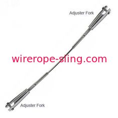 調節装置のフォークが付いている建築Ssワイヤー ロープ アセンブリ海洋の等級