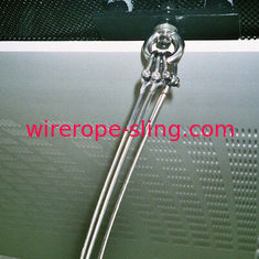 ロープの高輝度を注目するステンレス鋼ワイヤー ロープ アセンブリ目