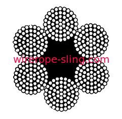 鉱業ラウンドフレキシブルスチールロープケーブル6 X 61直径ホイスト/ドラッグのための160~160ミリメートル