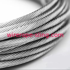 6.4mmステンレススチールワイヤロープ1 X 19 Aisiクレーン/リフティングスタンダード
