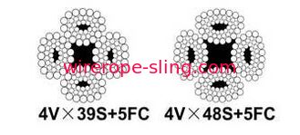 QY160K XZMG自動車クレーン24MMのためのロープ160トンの鋼線ロープ/Ssワイヤー