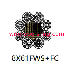 高炉破砕荷重を高めた鉄筋ロープを吊り上げる