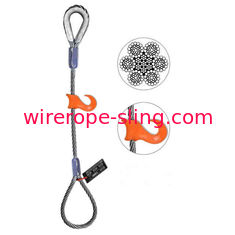 頑丈な指ぬきへチョークバルブのホックの鋼鉄持ち上がる吊り鎖のフランダースの目のループを滑らせること