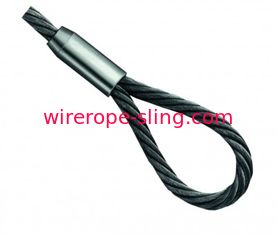 アンカー手錠の細長いマスター リンクをボルトで固定する1インチ（直径）の2足ワイヤー ロープの吊り鎖の指ぬき