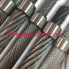 港クレーンによって密集させる電流を通されたワイヤー ロープGT8PZ 8 -繊維内部のPlastified