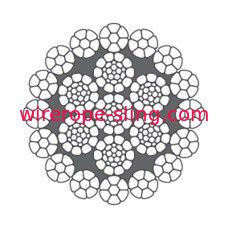 鍛造される電流を通された鋼線ロープLKS 16-3 C内部ロープを高く上げる沖合いクレーン