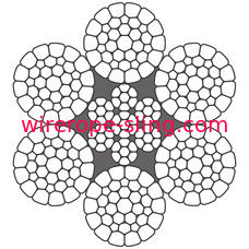 グラブのバケツの索引力6mmワイヤー ロープLKS 6-11はCのすべての繊維長い生命を密集させました
