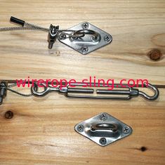 屋外のひもは掛かるキット1x19のステンレス鋼ワイヤー ロープ304の懸濁液のキットをつけます