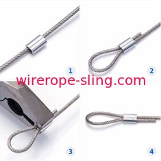 T316ステンレス鋼1/8"キットを柵で囲むケーブル200のFTのための航空機ワイヤー ロープ