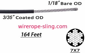 ステンレス鋼の掛かるキット164のFT上塗を施してあるワイヤー ロープ アセンブリ ターンバックルおよびホック