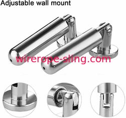 20のクリップが付いている5メートルの窓カーテンのステンレス鋼ワイヤー ロープ アセンブリ