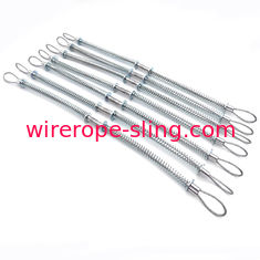 Whipcheckの安全ケーブルの鋼鉄ロープの吊り鎖2mm - 8mmはステンレス製に電流を通しました