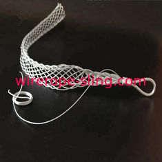 ケーブルの引きのための熱い電流を通されたワイヤー ロープの単一の側面の抗力覆いケーブル グリップ