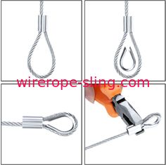 ターンバックル ワイヤー テンショナー ポリ塩化ビニールのコーティングが付いている2mm x 50のFTワイヤー ロープ