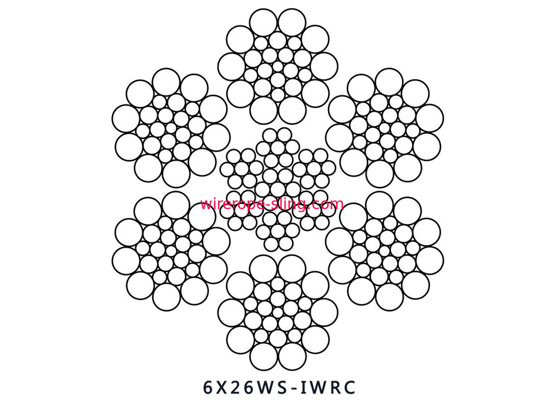 オイルのガス掘削ライン ワイヤー ロープの安定性鋼鉄材料IPSの引張強さ
