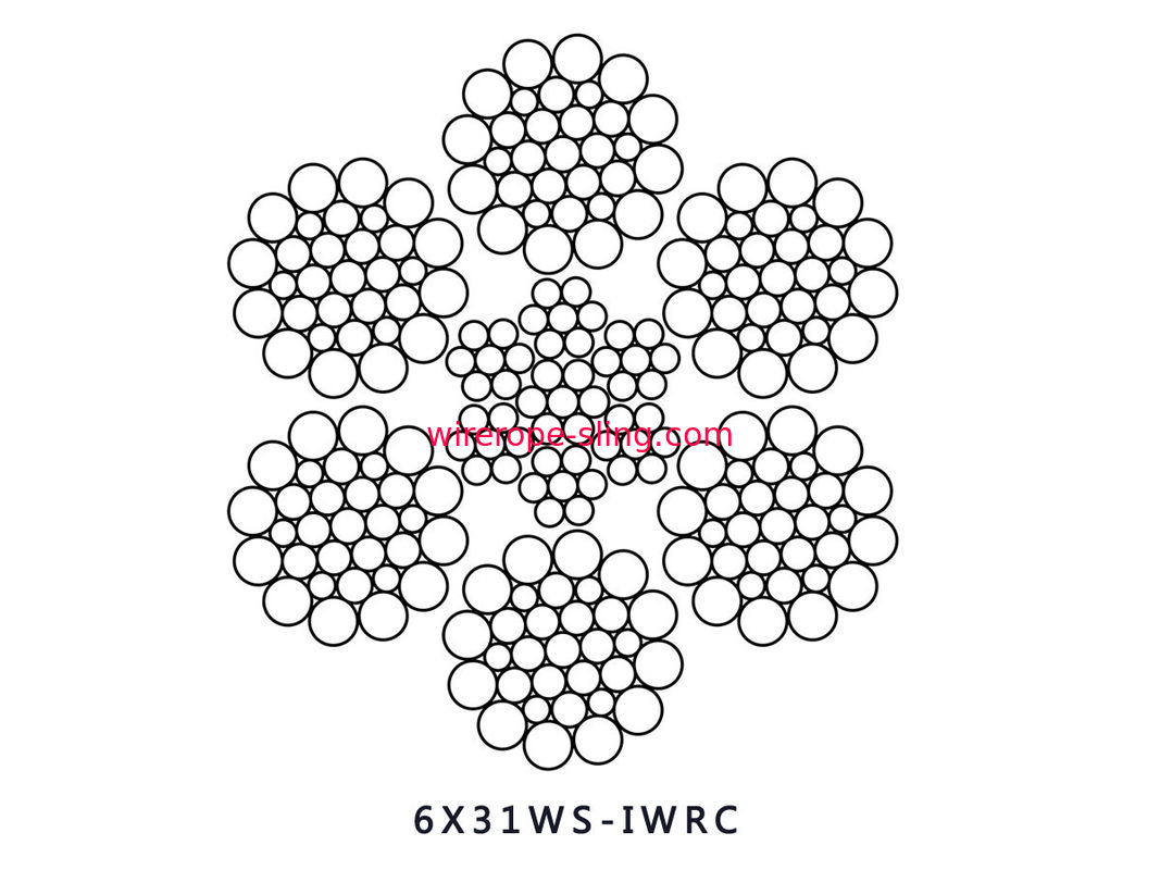 沖合いのプラットホームのアンカー鎖のための影響の靭性の鋼線ロープUngalvanized