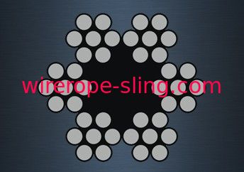 6x7 （6/1）電流を通されたワイヤー ロープの耐食性の最高破損強さ