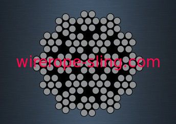 沖合いクレーン ワイヤー ロープ、回転抵抗力があるロープの寸法安定性