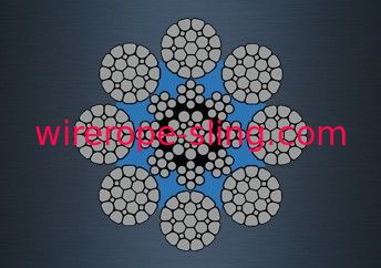 非港のクレーン車のための合金によって電流を通されるワイヤー ロープASTMの標準