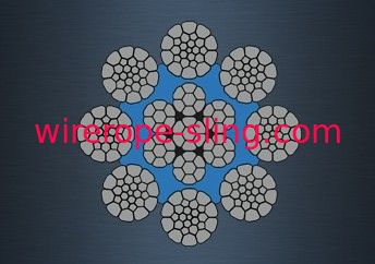 密集させた電流を通された鋼線ロープ8 X K31WS - （k）タワー クレーンのためのEPIWRC