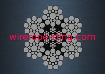 鋼鉄中心のタワー クレーン ワイヤー ロープの普通の位置の摩耗抵抗