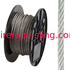 7x19 AISI316のステンレス鋼ワイヤー ロープの緑の壁のための長い耐用年数