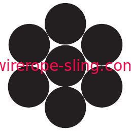 タイプ316ステンレス鋼の保証ケーブル、航空機ワイヤー ロープDINの標準