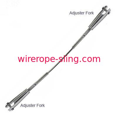 調節装置のフォークが付いている建築Ssワイヤー ロープ アセンブリ海洋の等級