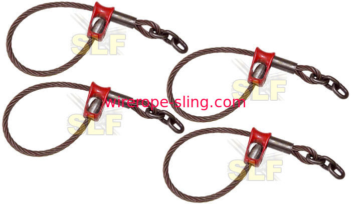 適用範囲が広いワイヤー ロープの吊り鎖の目及び要点猫-滑ること/移動丸太のための様式