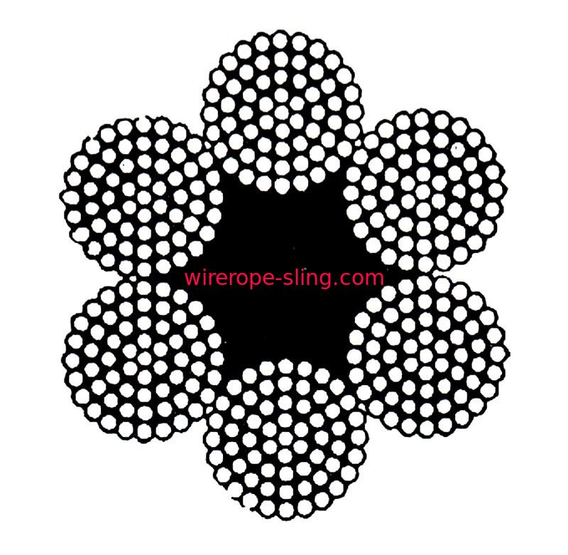 鉱業ラウンドフレキシブルスチールロープケーブル6 X 61直径ホイスト/ドラッグのための160~160ミリメートル