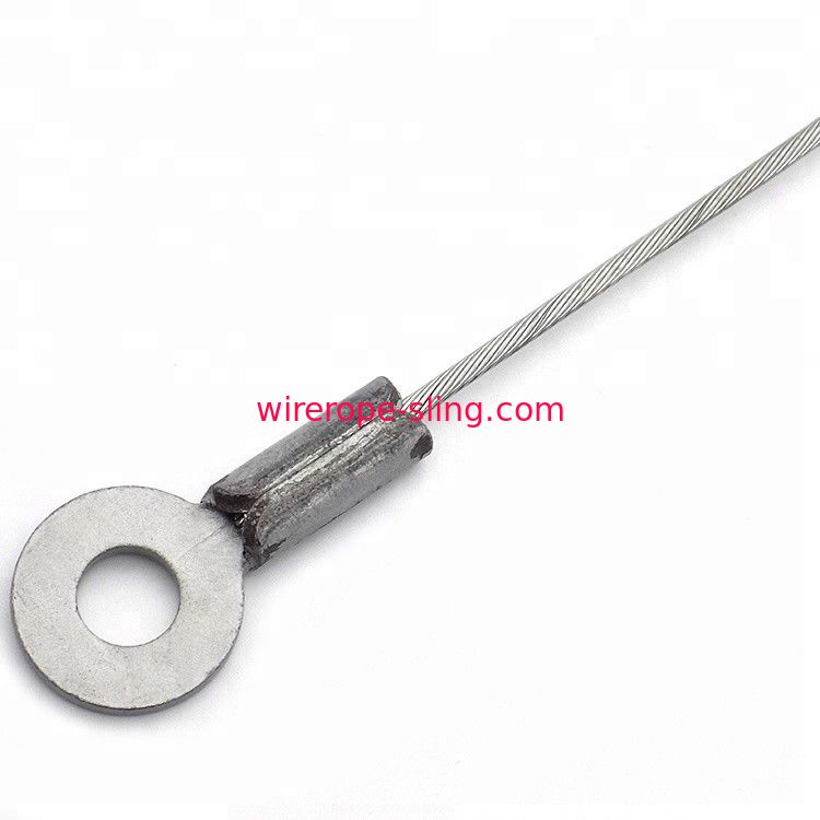 304ステンレススチールケーブルリフトスリング、ケーブルウェイワイヤーロープチョーカースリング