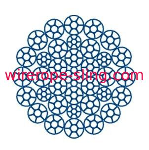 SANY SR150Cの回転式掘削装置抵抗力がある密集させたワイヤー ロープ28mmの回転