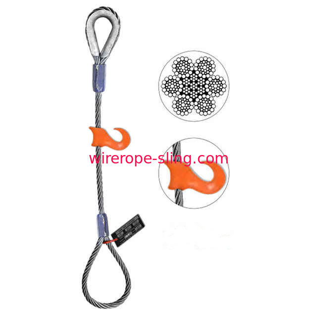 頑丈な指ぬきへチョークバルブのホックの鋼鉄持ち上がる吊り鎖のフランダースの目のループを滑らせること