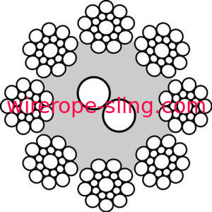 特別なLKS - F4E Ungalvanizedの鋼線ロープ、耐久財10mmワイヤー ロープ