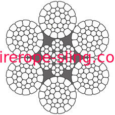 グラブのバケツの索引力6mmワイヤー ロープLKS 6-11はCのすべての繊維長い生命を密集させました