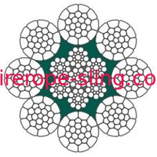 密集する電流を通された鋼線ロープLKS 8-7 CPの外の繊維を高く上げるグリッパー クレーン