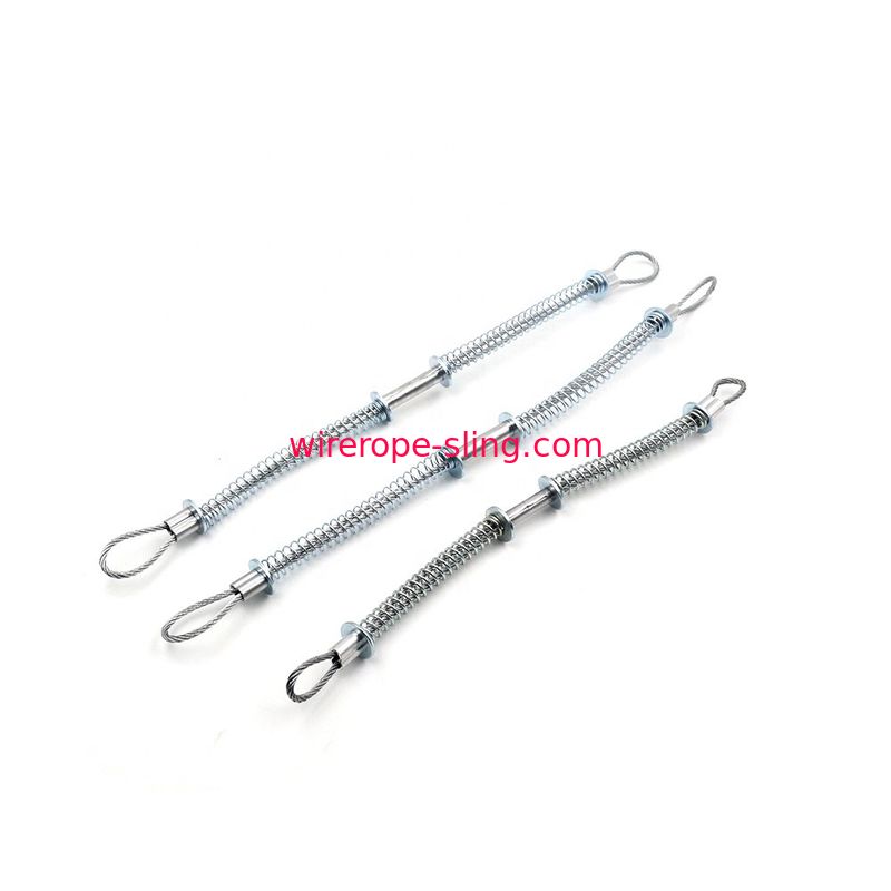 安全Whipcheckケーブルにホースで水を掛ける1/8インチの持ち上がるワイヤー ロープの電流を通されたホース