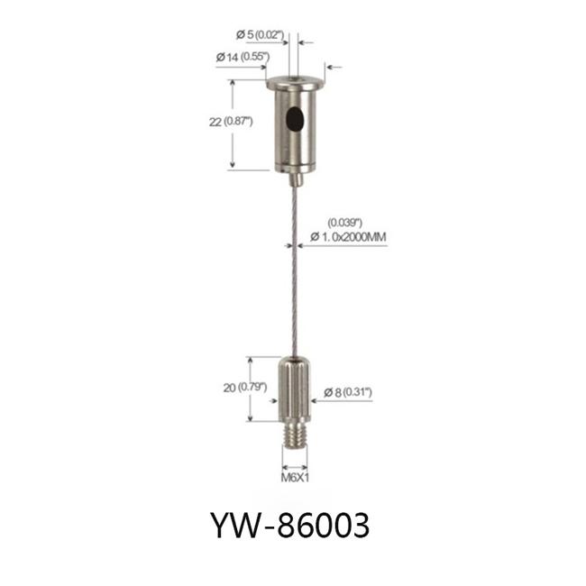 エーssembly Finishing Panel Wire Suspension Systems エーdjustable YW86003 0
