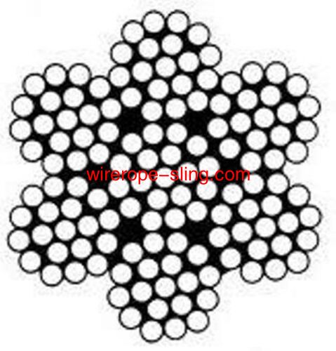 ビニール塗装鋼航空機ケーブルワイヤロープ50フィート1 / 8