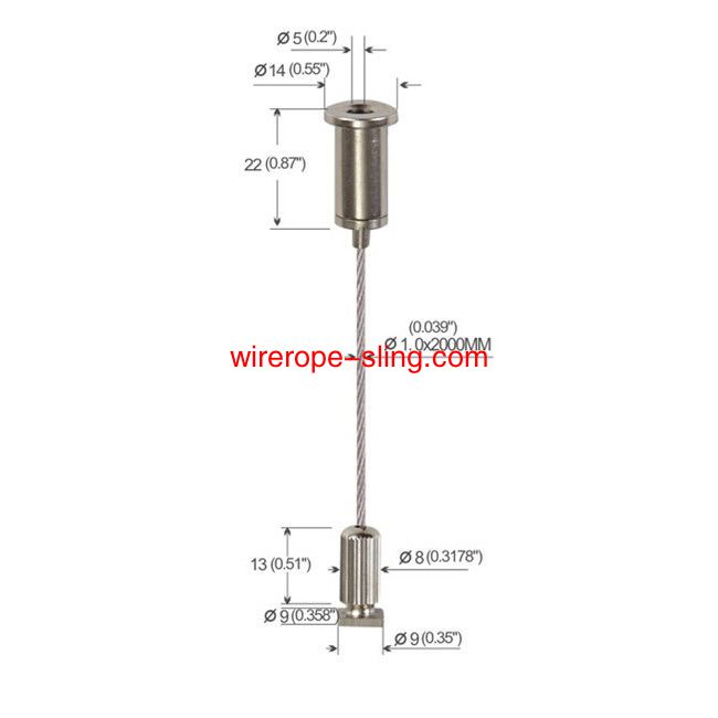 照明ハードウェアリニア光ワイヤーサスペンションハンギングキットYW 86005